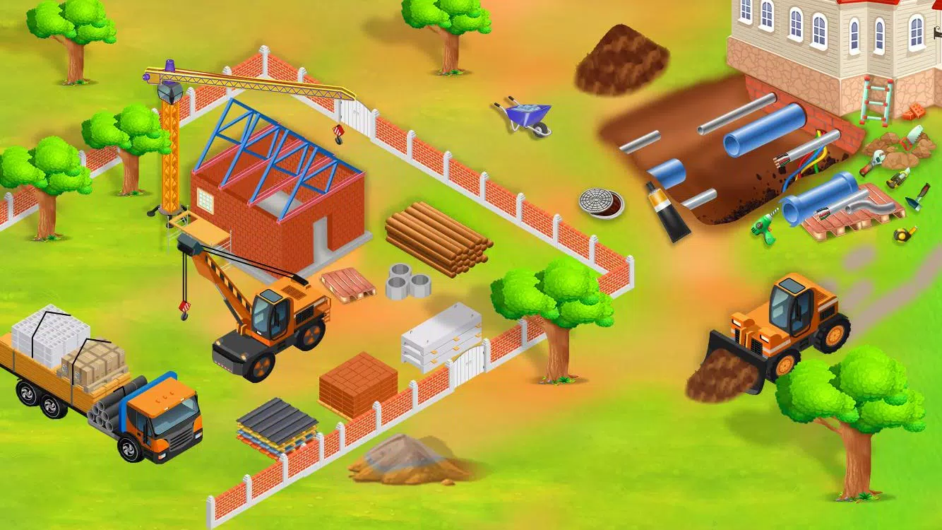 Little Builder - Truck Games Screenshots