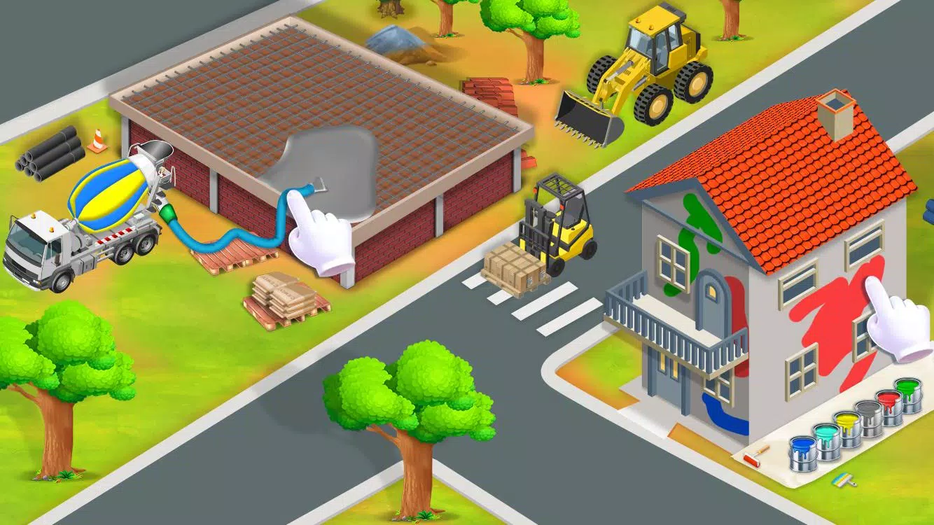 Little Builder - Truck Games Screenshots