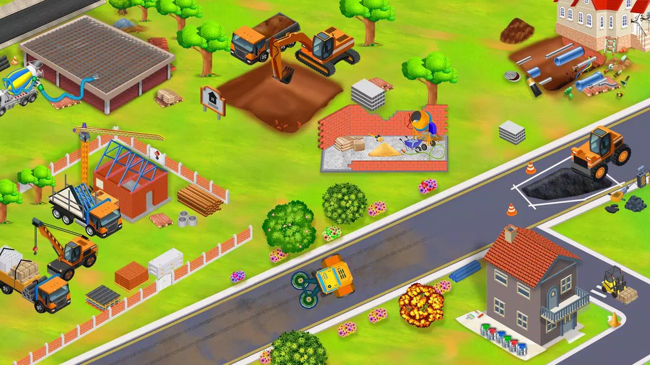 Little Builder - Truck Games Screenshots