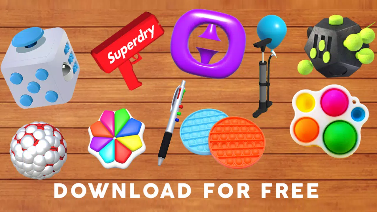 Fidget Toys 3D Screenshots