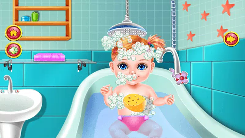 Babysitter feeding and playing Screenshots