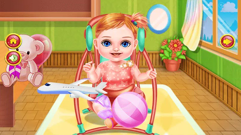 Babysitter feeding and playing Screenshots