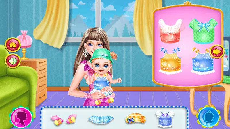 Babysitter feeding and playing Screenshots
