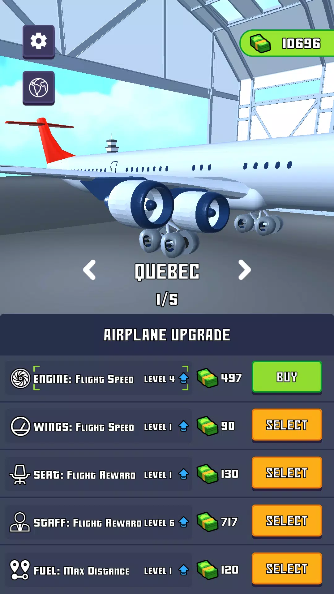 Tangkapan skrin Flight Inc.