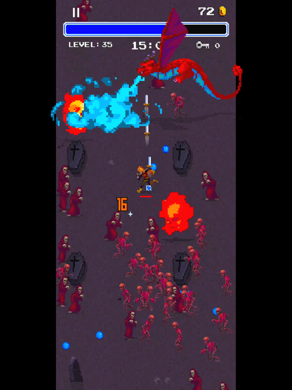 ภาพหน้าจอของ Grimnight Heroes: Survivors iPad 