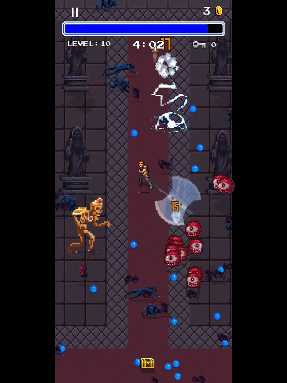 ภาพหน้าจอของ Grimnight Heroes: Survivors iPad 
