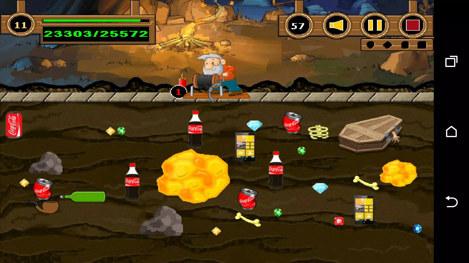Gold Miner - Endless Level Screenshots