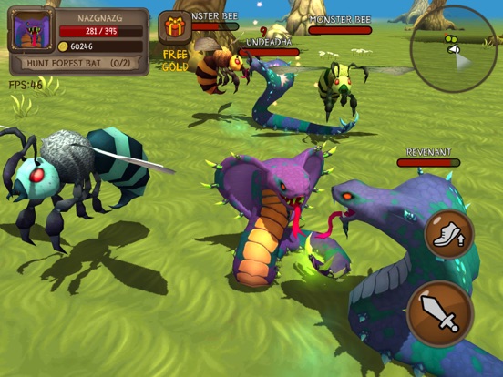 Snake Kingdom Simulator iPad Screenshots