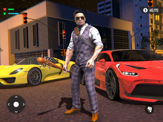 Ảnh chụp màn hình của Crime City Gangster Simulator iPad 