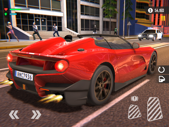 Ảnh chụp màn hình của Crime City Gangster Simulator iPad 
