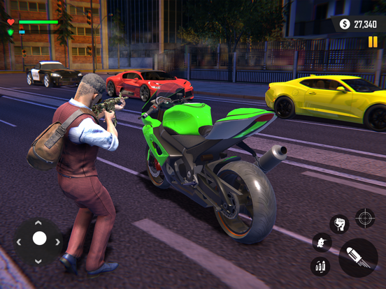 Ảnh chụp màn hình của Crime City Gangster Simulator iPad 