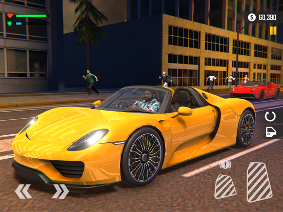 Ảnh chụp màn hình của Crime City Gangster Simulator iPad 