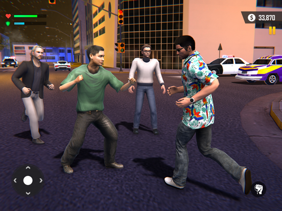 Ảnh chụp màn hình của Crime City Gangster Simulator iPad 