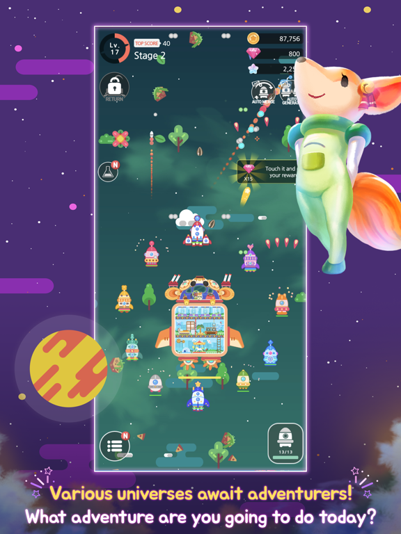 My little Spaceship iPad  سکرین شاٹس