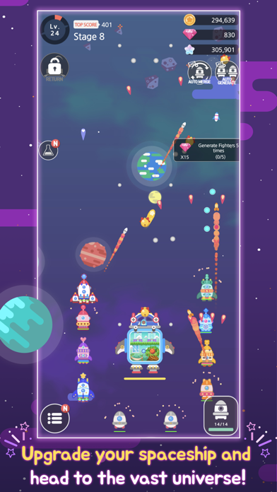 My little Spaceship سکرین شاٹس