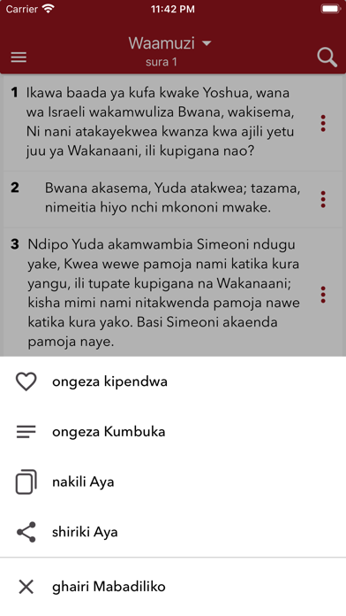 Biblia Takatifu Screenshots