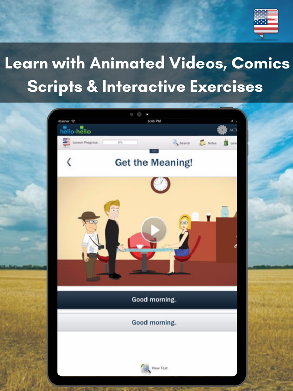 Learn English with Hello-Hello iPad Screenshots