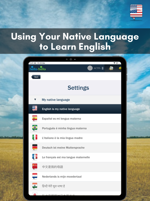 Learn English with Hello-Hello iPad Screenshots
