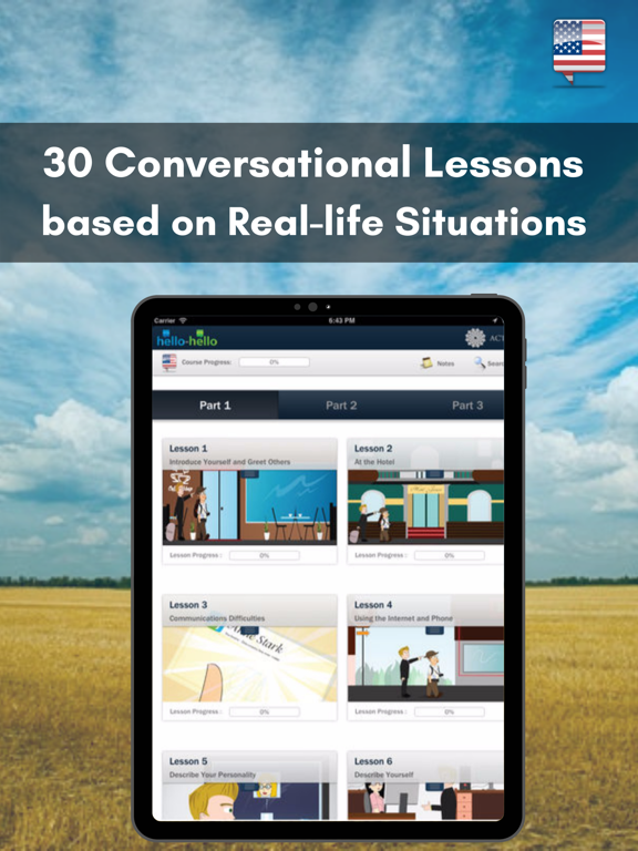 Learn English with Hello-Hello iPad Screenshots