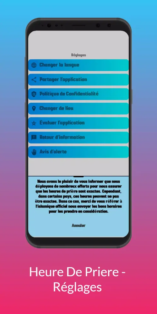 Adhan France Screenshots