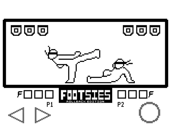 Tangkapan layar FOOTSIES Rollback Edition iPad 