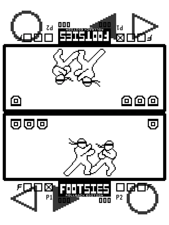 Tangkapan layar FOOTSIES Rollback Edition iPad 