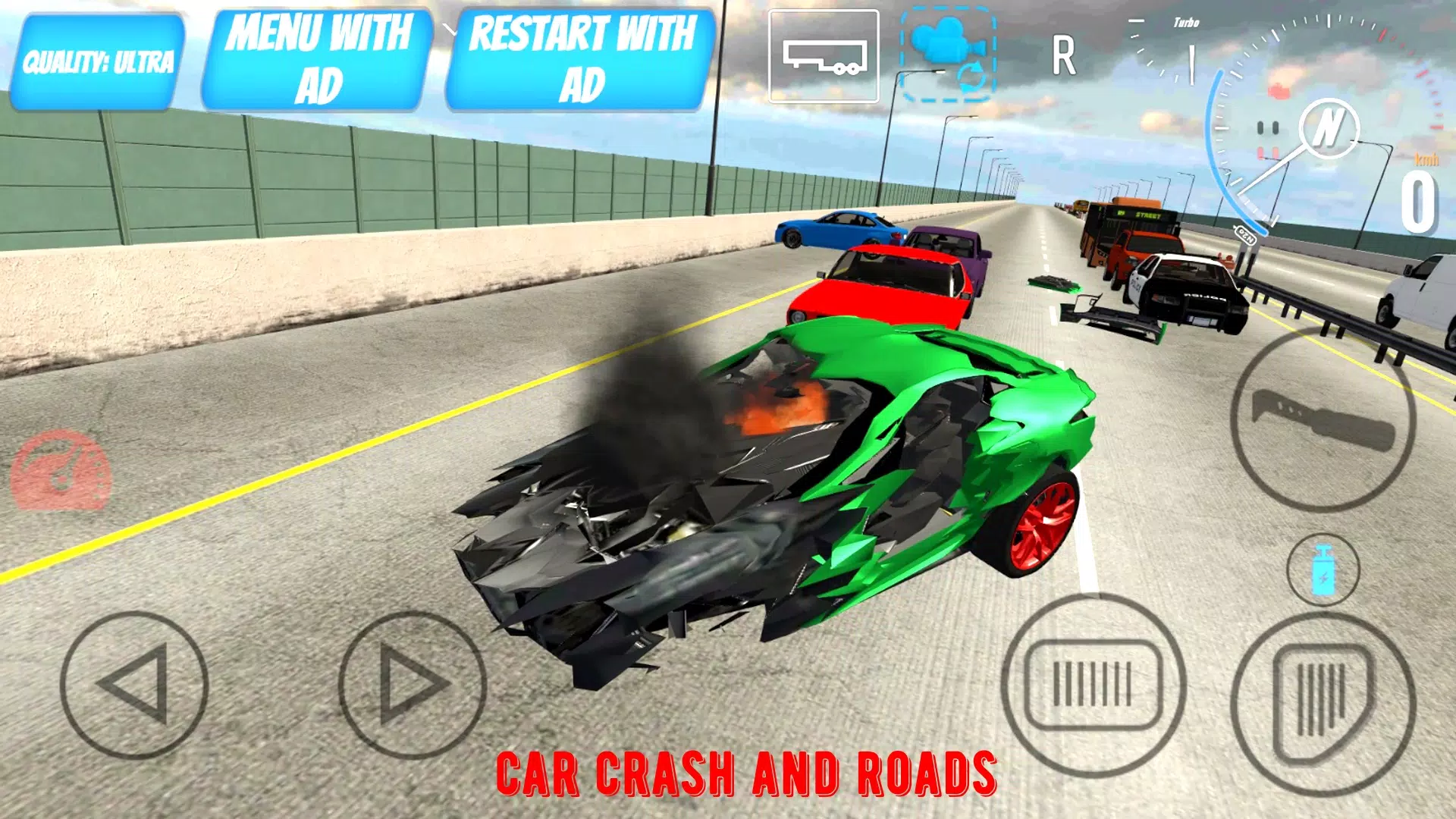 Car Crash And Roads Screenshots