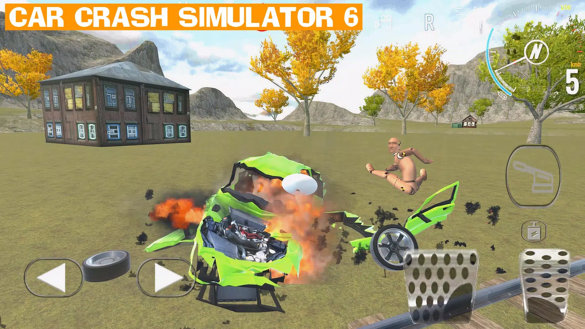 Car Crash Simulator 6 स्क्रीनशॉट