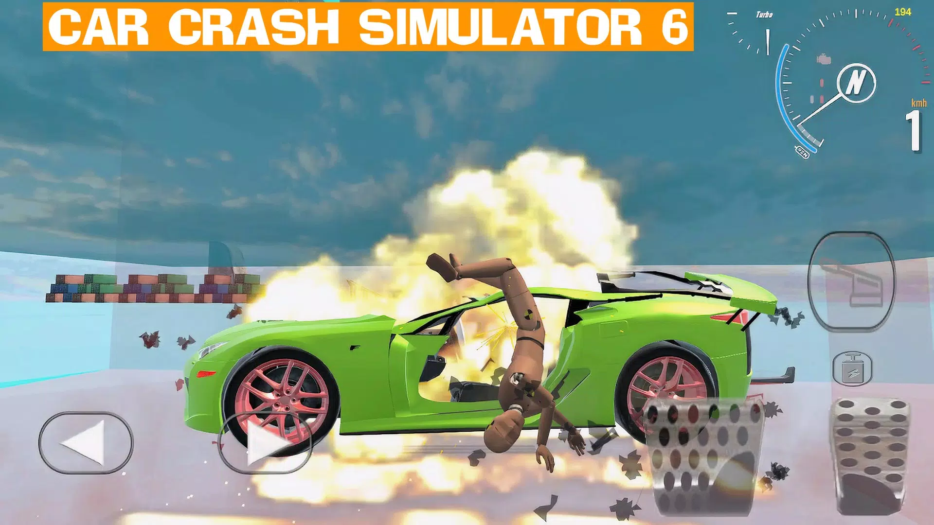 Car Crash Simulator 6 स्क्रीनशॉट