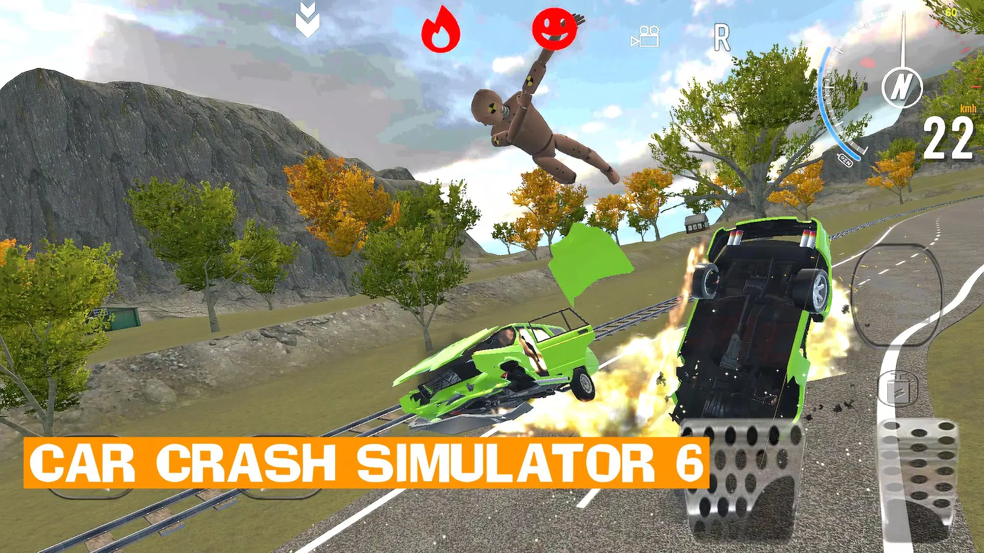 Car Crash Simulator 6 स्क्रीनशॉट
