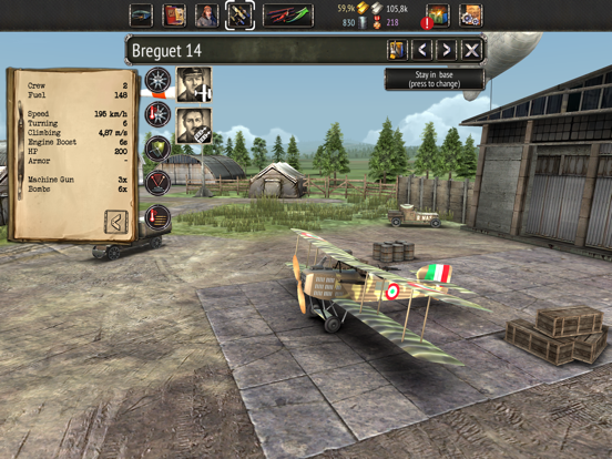 Warplanes: WW1 Sky Aces iPad 应用截图