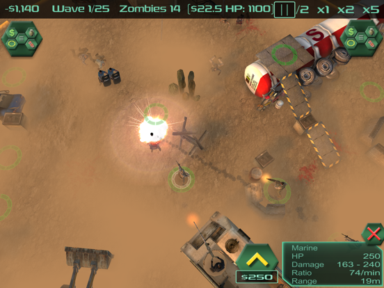 تصاویر Zombie Defense HNG iPad 