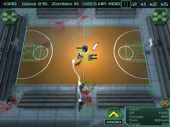 Capturas de pantalla de Zombie Defense HNG iPad 