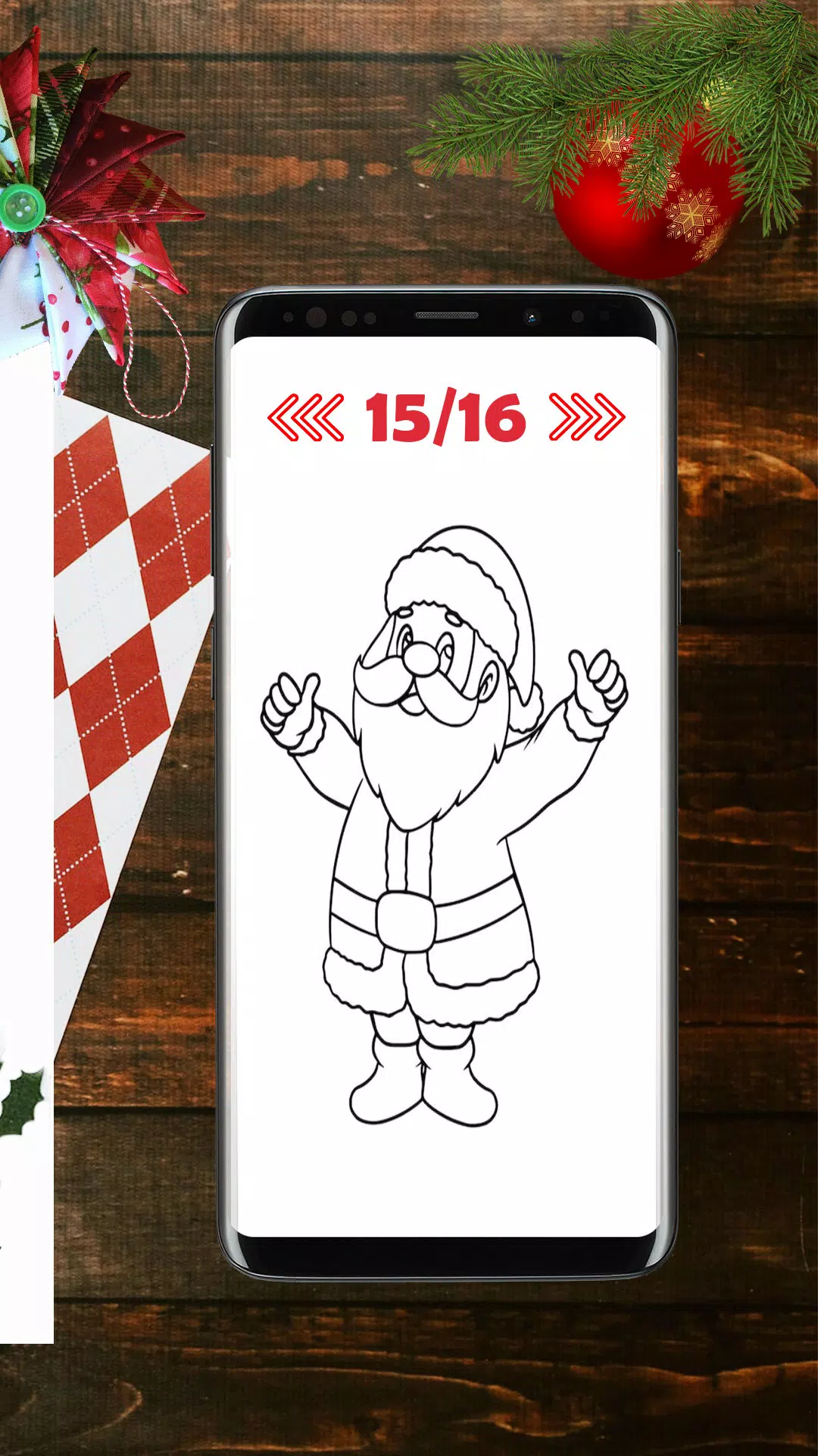 Christmas Drawing App Screenshots