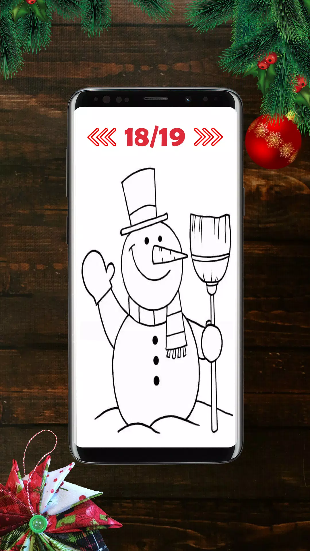 Christmas Drawing App Screenshots
