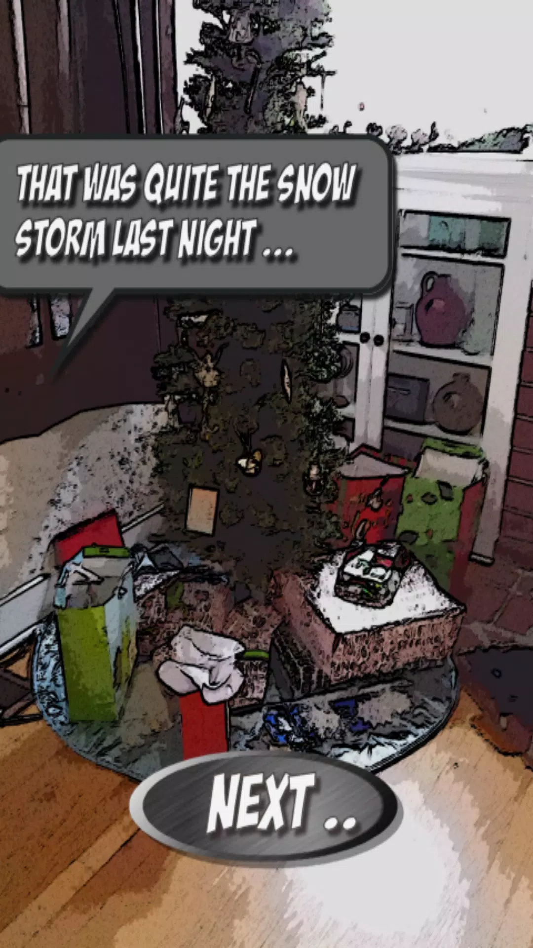 Tangkapan skrin Comix Escape: Christmas