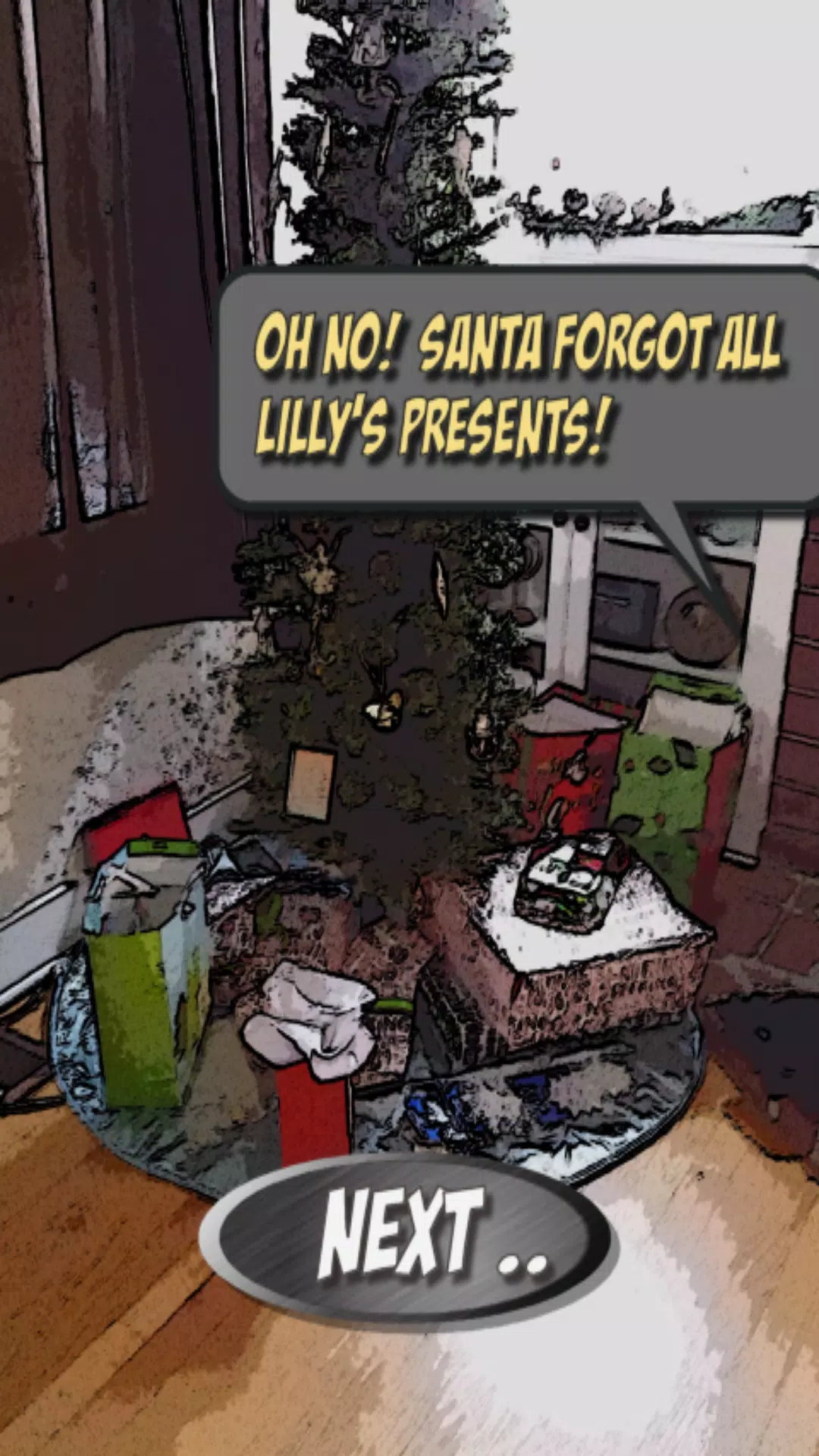 Tangkapan skrin Comix Escape: Christmas
