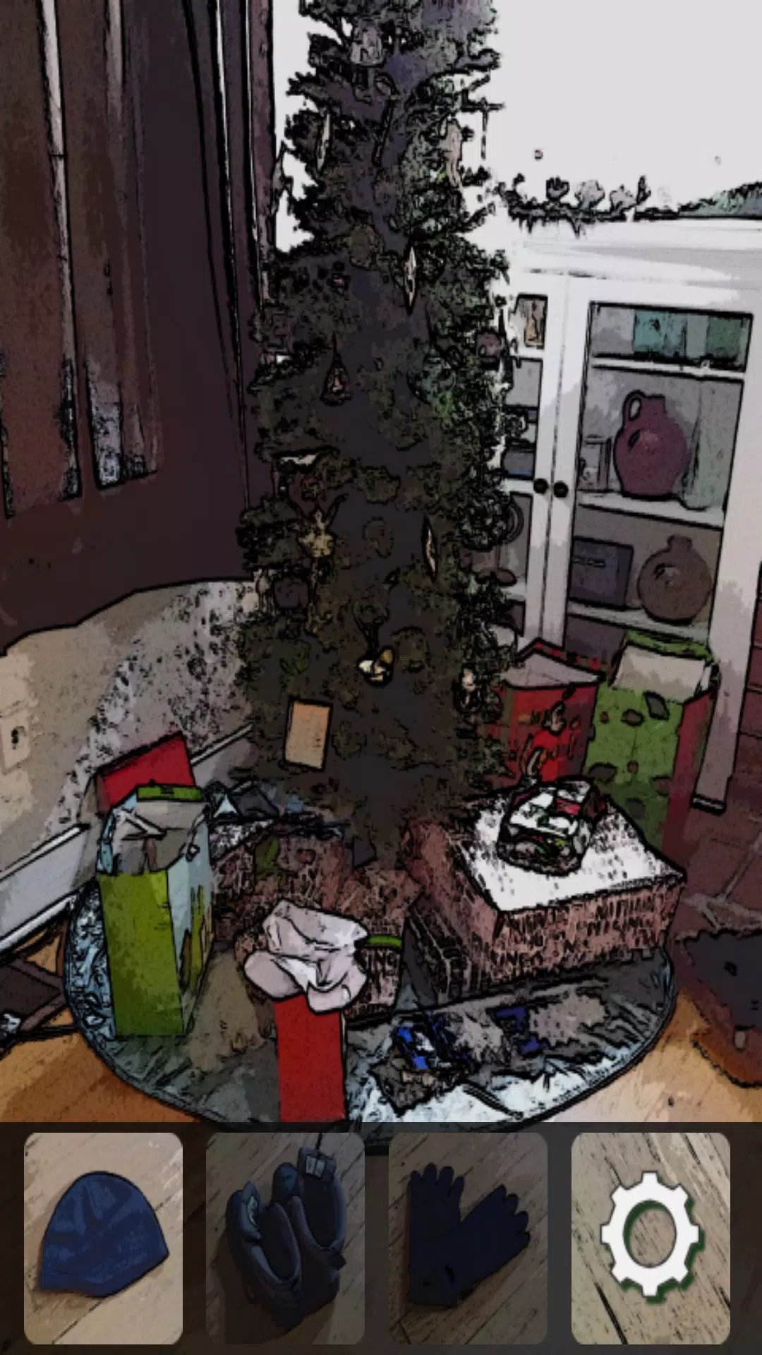 Tangkapan skrin Comix Escape: Christmas