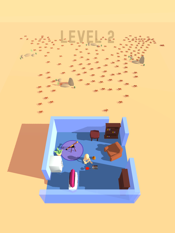 Capturas de tela do Block Them 3D iPad 