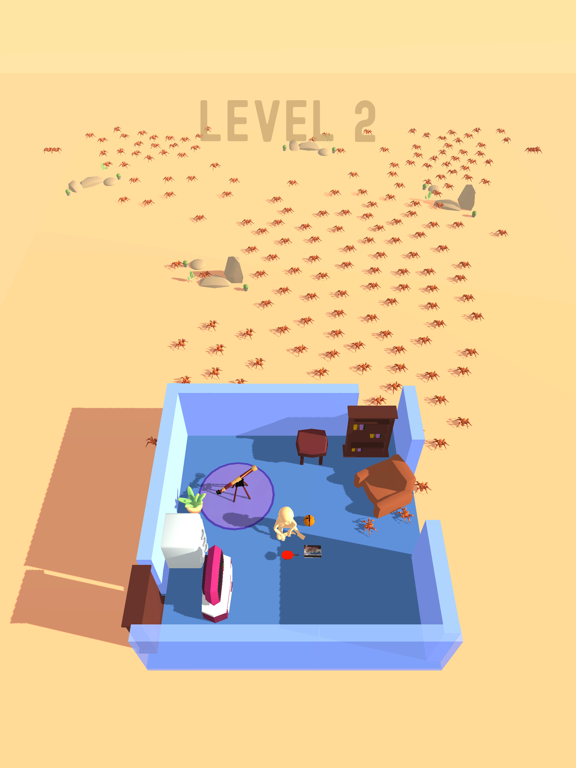 Capturas de tela do Block Them 3D iPad 