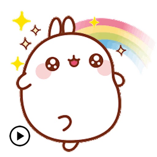 Animated Cute Molang Rabbit Animated Cute Molang Rabbit