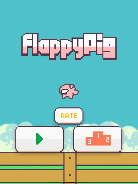 Zrzuty ekranu Bouncy Pig - Flappy Wings iPad 
