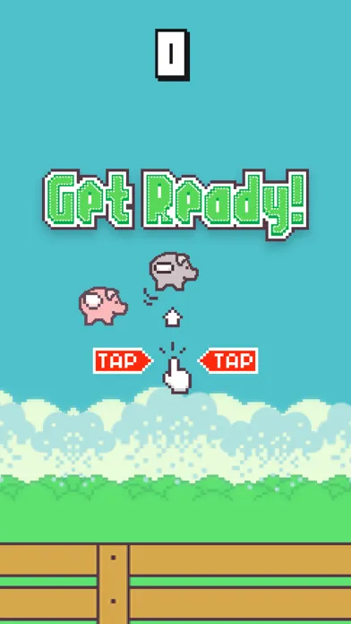 Zrzuty ekranu Bouncy Pig - Flappy Wings