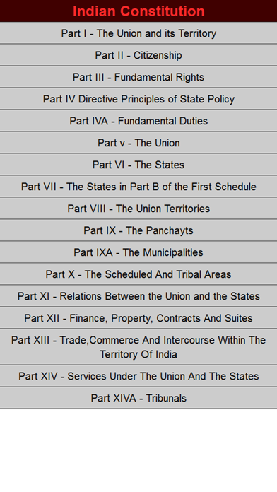 Indian Constitution (constitution of India) Screenshots
