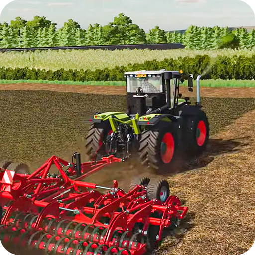 Farming Tractor game farm
