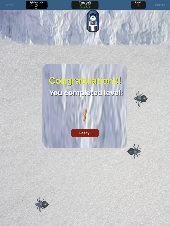 Ice Spiders Attack iPad  Ekran Görüntüleri