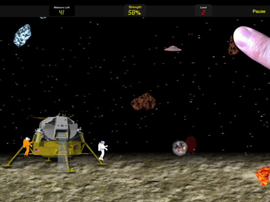 Zrzuty ekranu Meteor Squish iPad 