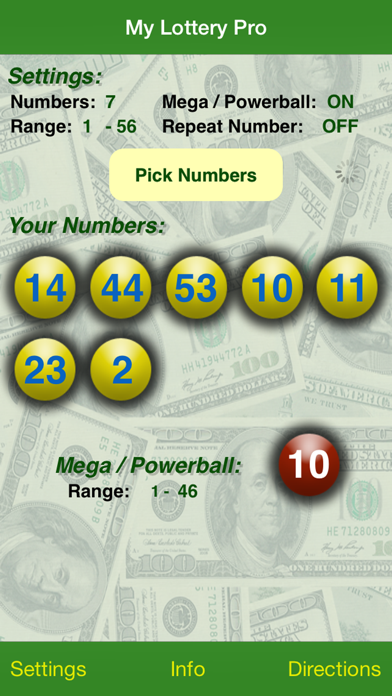 My Lottery Pro Screenshots