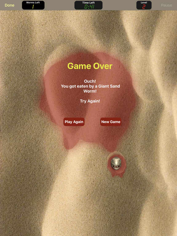 Screenshot di Sandworms iPad 