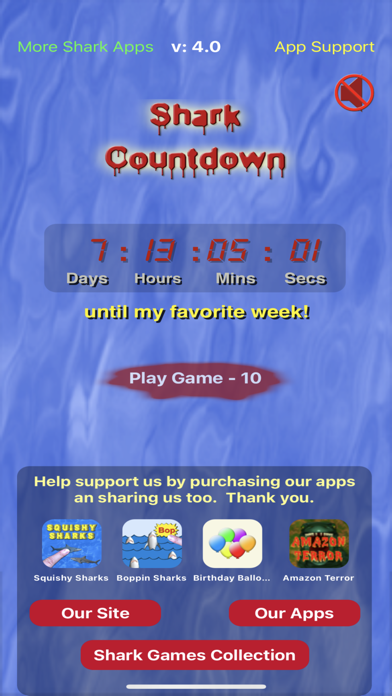 Shark Countdown Screenshots
